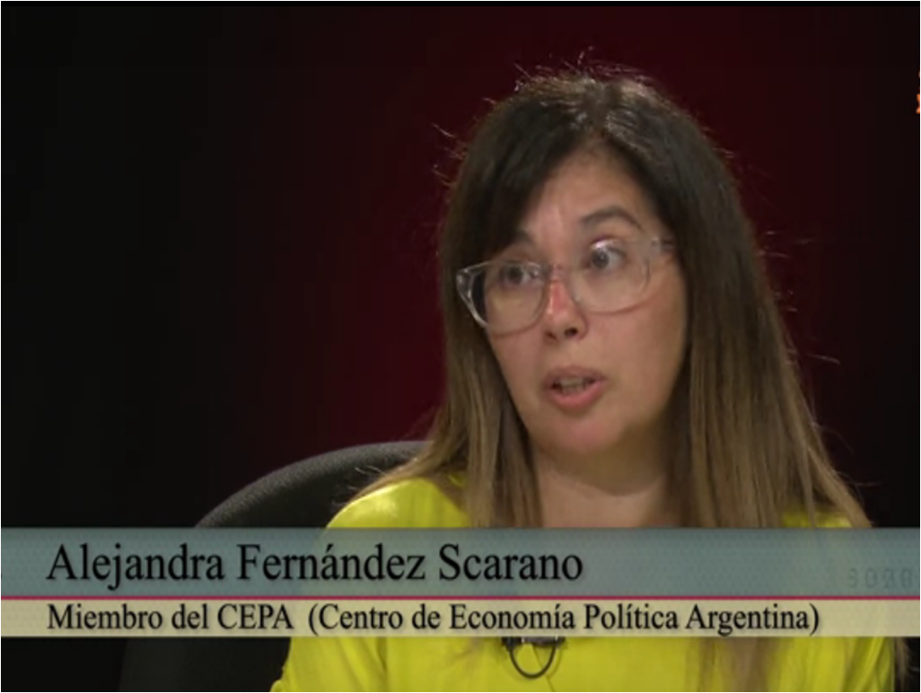 Fuente: captura de pantalla de programa de televisión