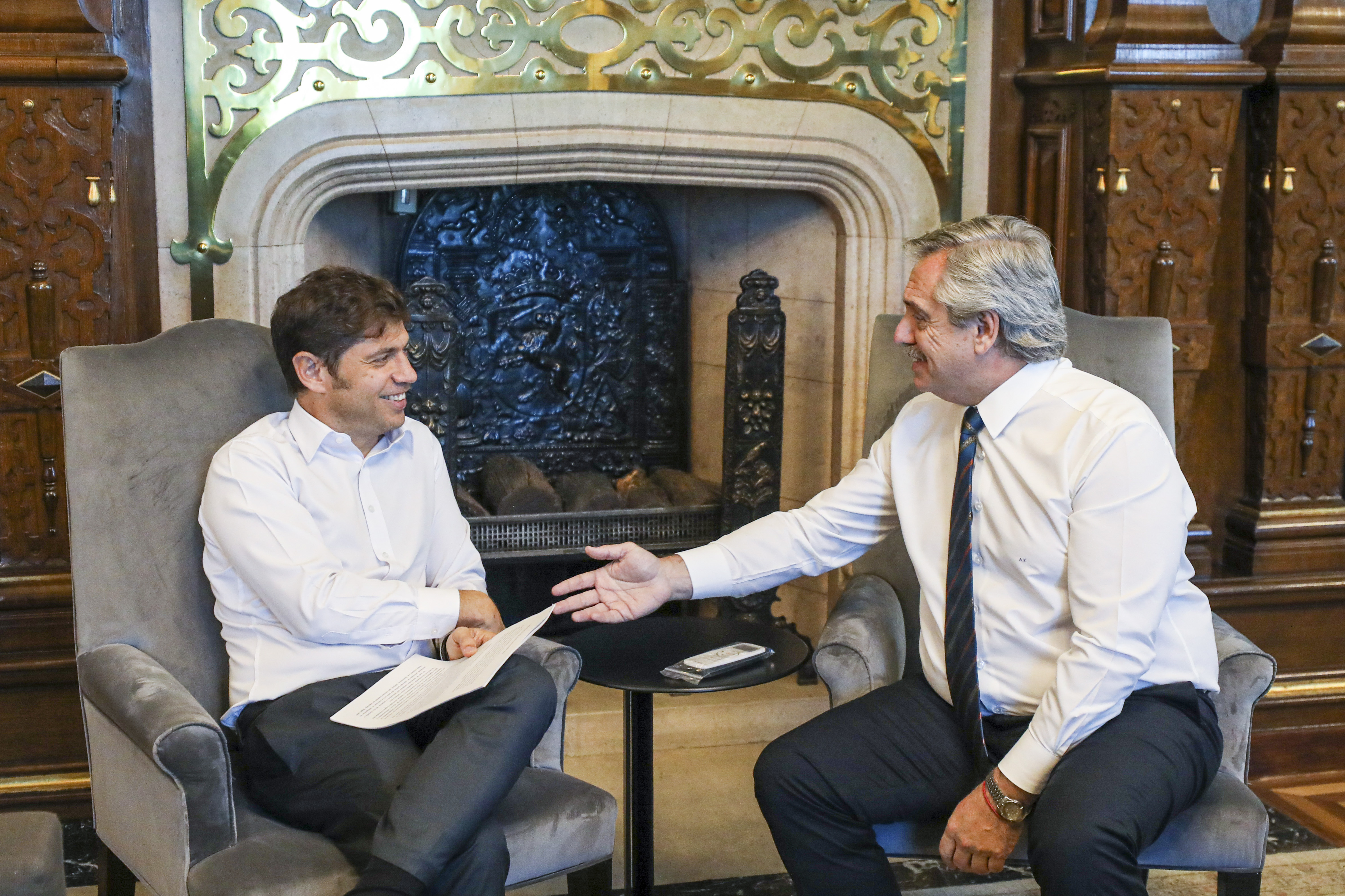 Axel Kicillof Alberto Fernández coronavirus
