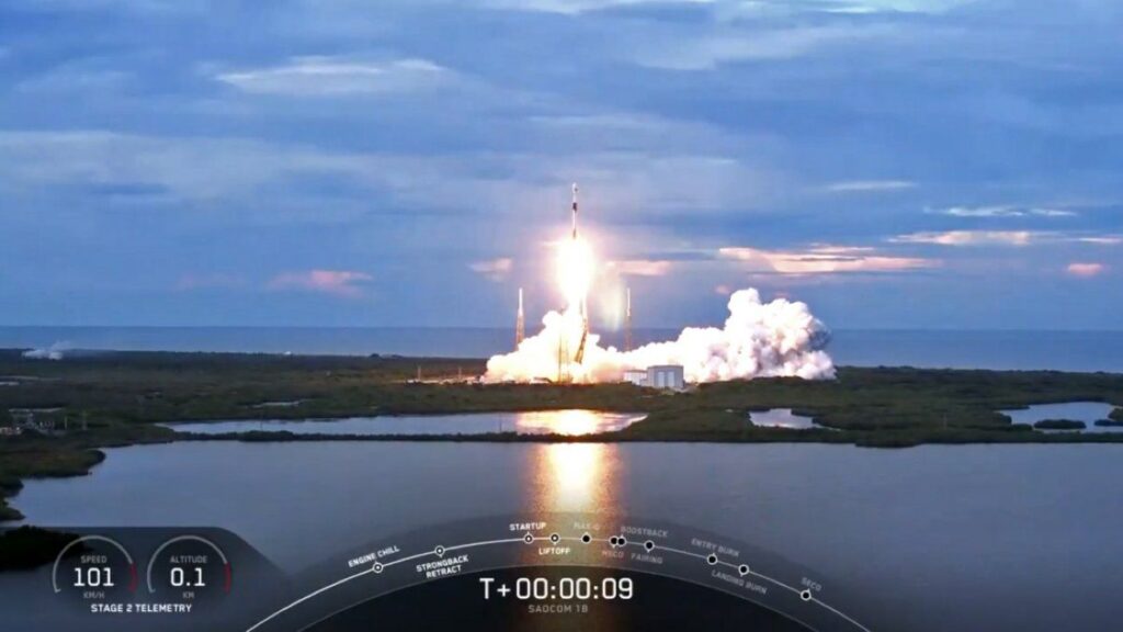 Argentina celebró el lanzamiento de su octavo satélite POLÍTICA El