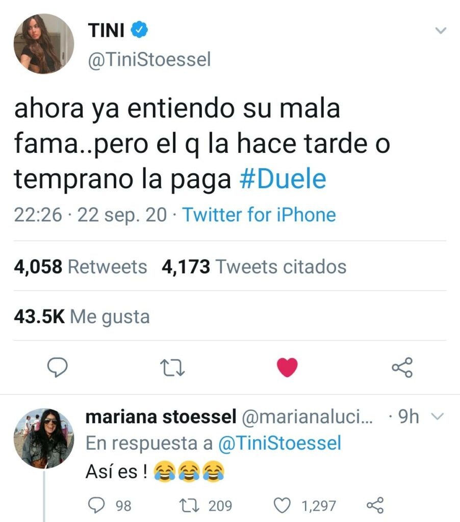 Tini Stoessel Mala Fama