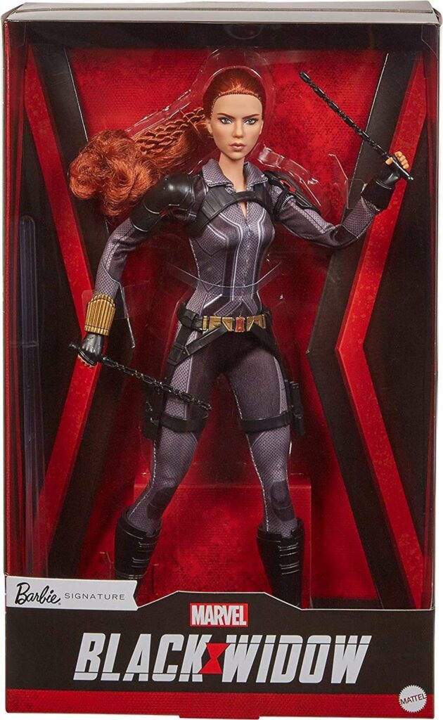 Black Widow Scarlett Johansson Barbie