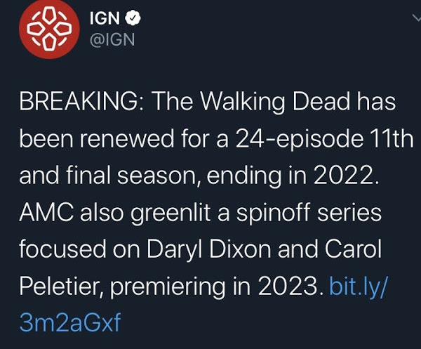 The Walking Dead final