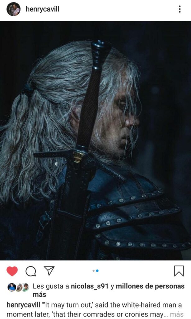 Henry Cavill The Witcher 2