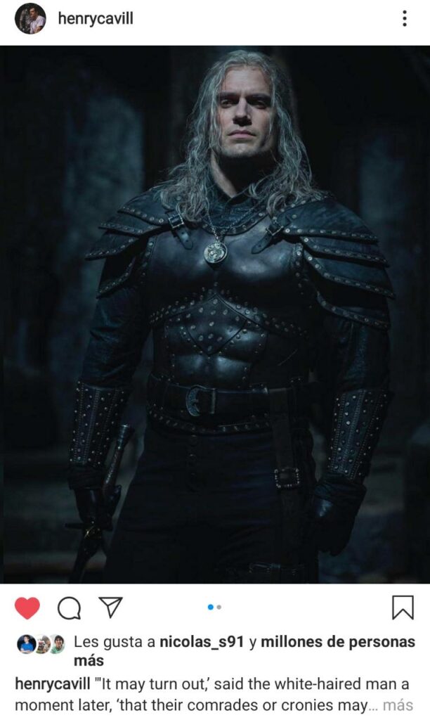 Henry Cavill The Witcher 2