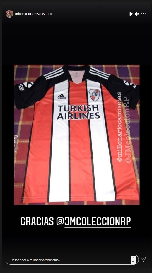 nueva camiseta de river 2021 tricolor