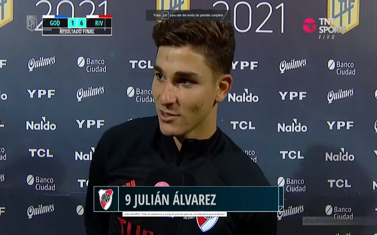 "Ayudar al equipo": Julián Álvarez habló sobre su nuevo ...