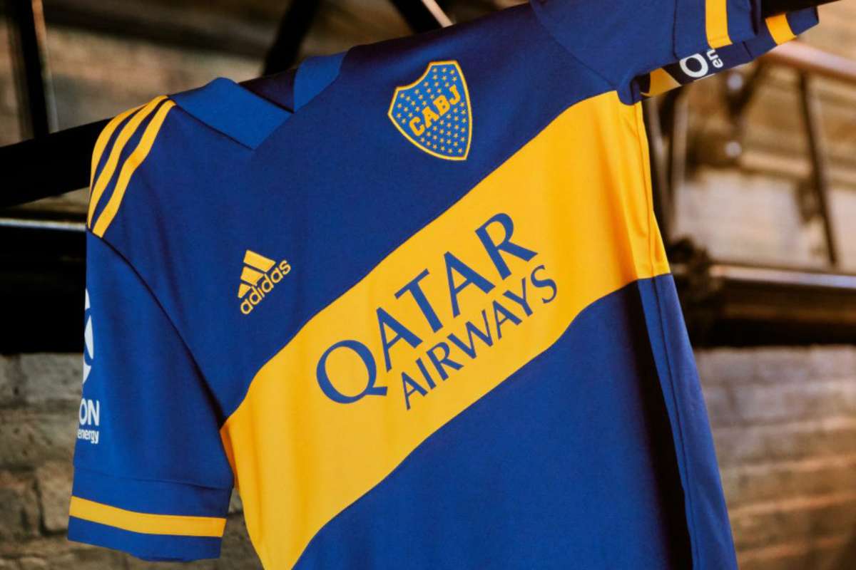 camiseta nueva de boca 2021