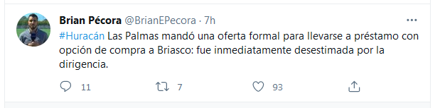 La Decision De Huracan Con Briasco Que Ilusiona A Boca Y River Deportes El Intransigente