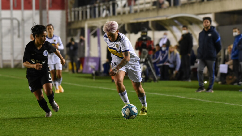 Femenino: con un gol en el último minuto, Boca empató ...