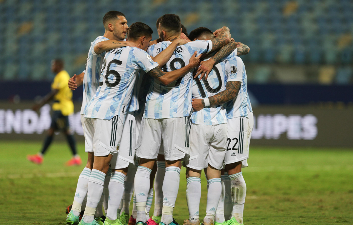 Video El Festejo De La Seleccion Argentina En El Vestuario Tras El Pase A Semifinales De La Copa America Deportes El Intransigente