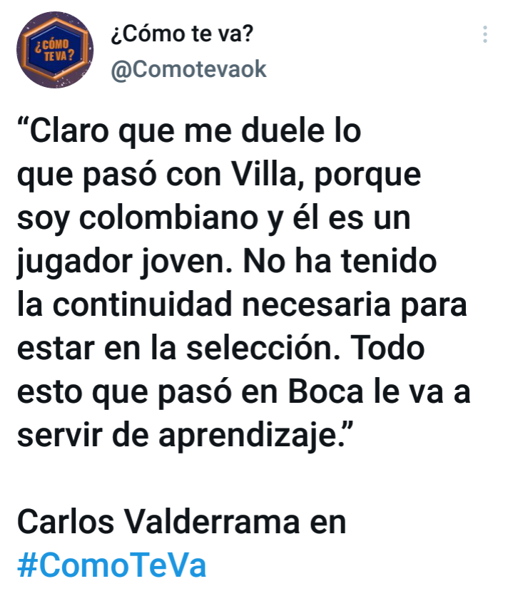 “Me duele lo que pasó”: La confesión de una estrella del fútbol colombiano sobre el caso de Villa en Boca