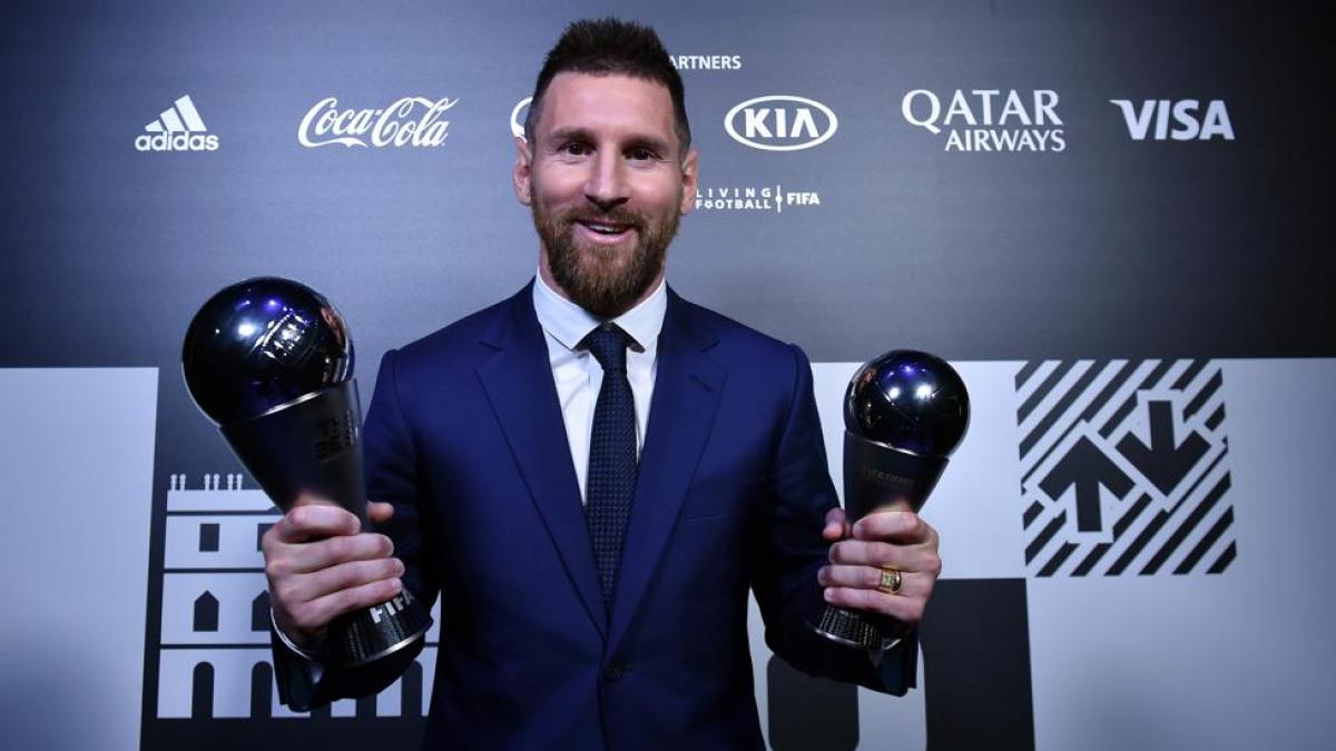Lionel Messi won The Best award for the best player in the world