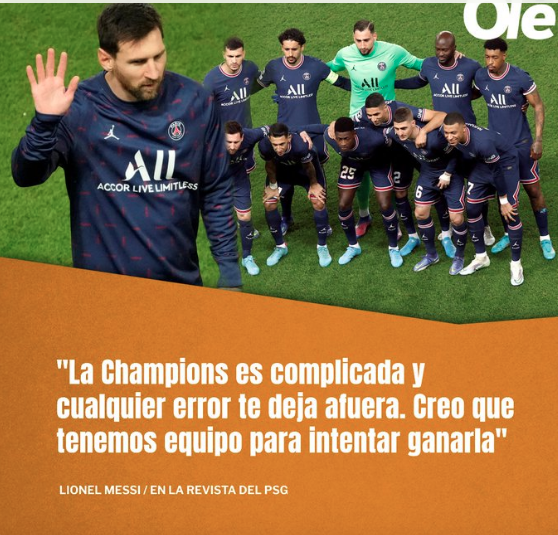 Lionel Messi Rompió El Silencio Y Habló Después De Las Críticas En El Psg Es Complicado 