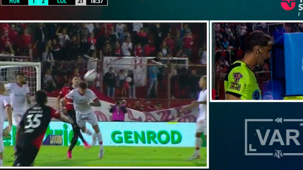 Video El Polémico Gol Que Le Anularon A Colón Con El Var Y Festejó