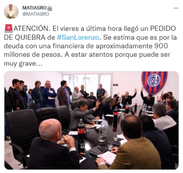 El abogado de Independiente: Esto es la quiebra del club