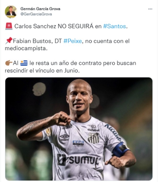 «No seguirá»: River recibió una noticia desde Brasil que le permitiría renovar y retener a De La Cruz