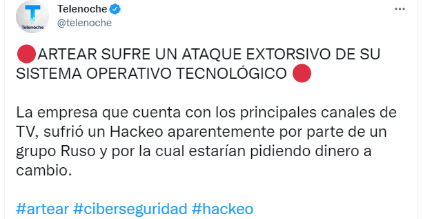 Salió A La Luz De Dónde Provendría El Ataque Hacker Que Puso De Rodillas A Las Redes De El Trece 4477