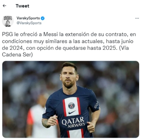 ¿Se queda en Francia un tiempo más? La oferta que el PSG prepara para retener a Lionel Messi