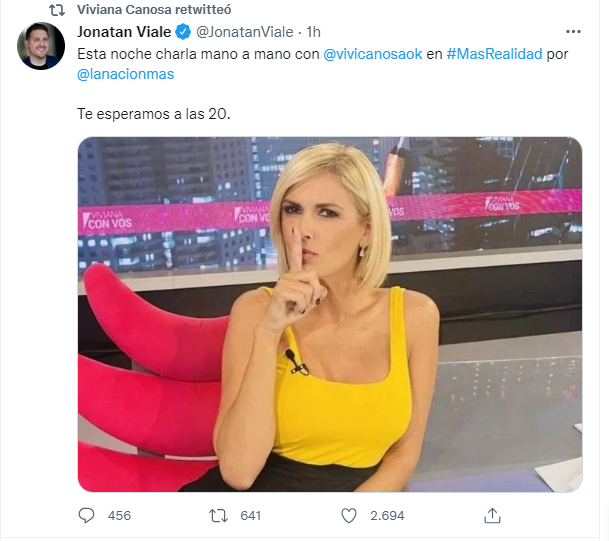 Viviana Canosa Vuelve A La Tv Para Explicar En El Programa De Jonatan Viale Su Salida De A