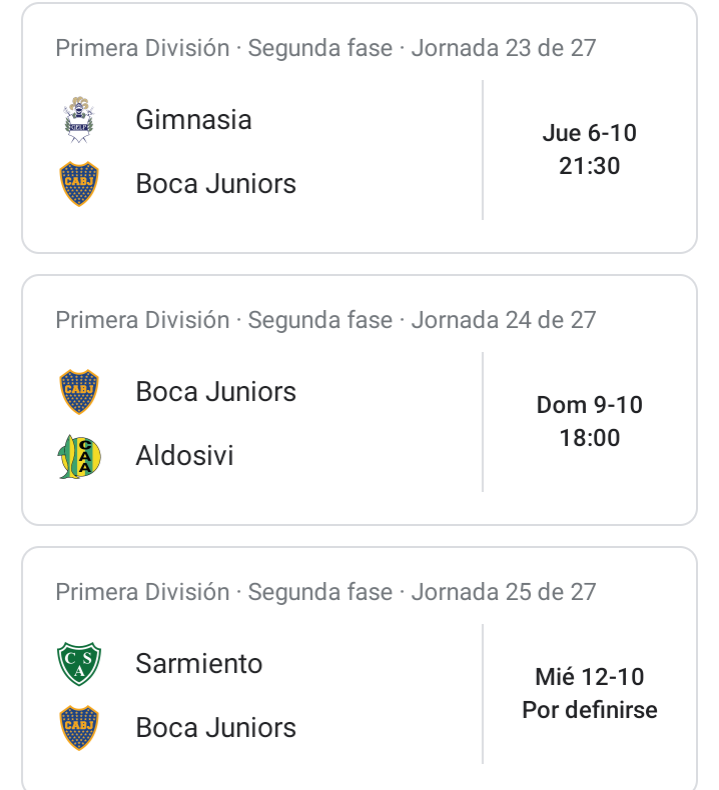 Tras la victoria ante Vélez, así sigue el calendario de Boca BOCA