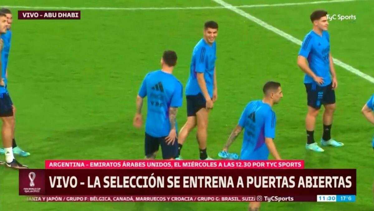 Messi De Paul broma Selección Argentina