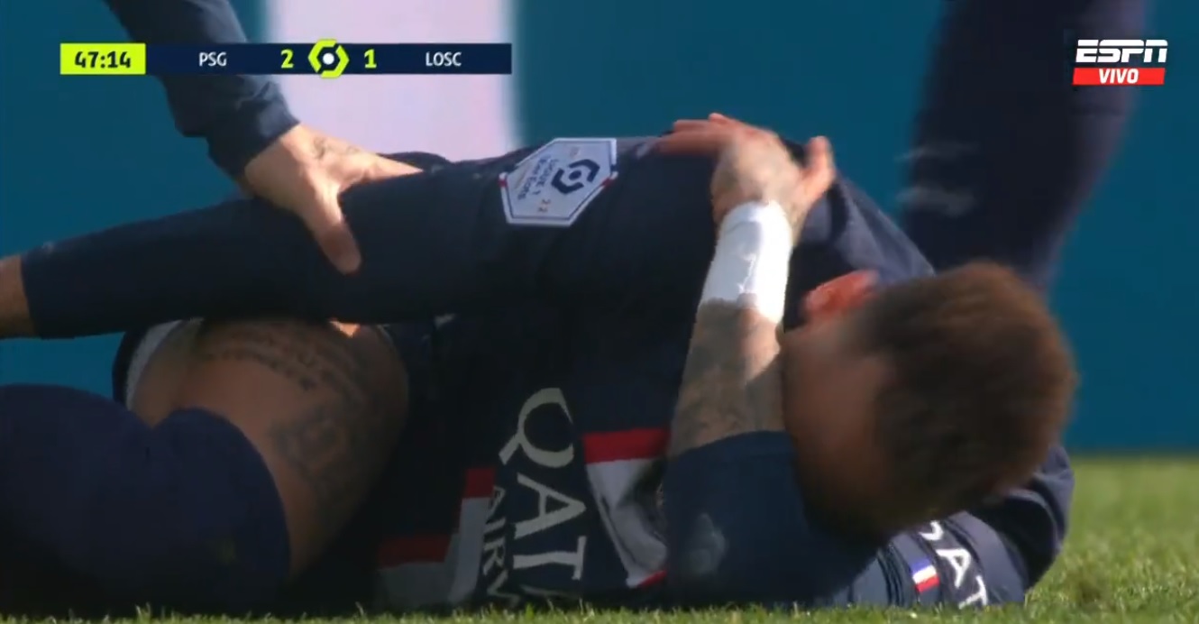Preocupación En Psg La Dura Lesión De Neymar Que Lo Sacó De La Cancha Deportes El Intransigente
