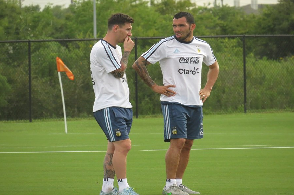 Messi y Tevez
