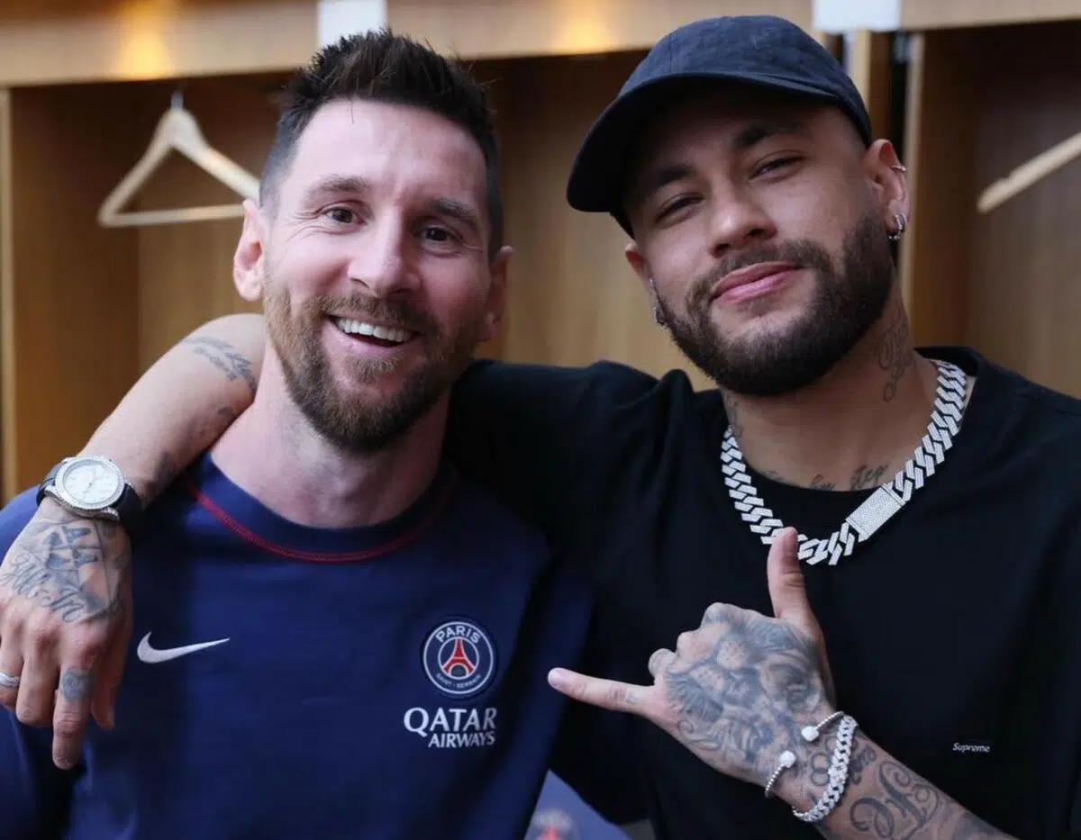 Messi y Neymar