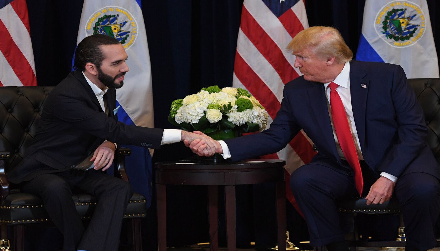 Donald Trump y Nayib Bukele