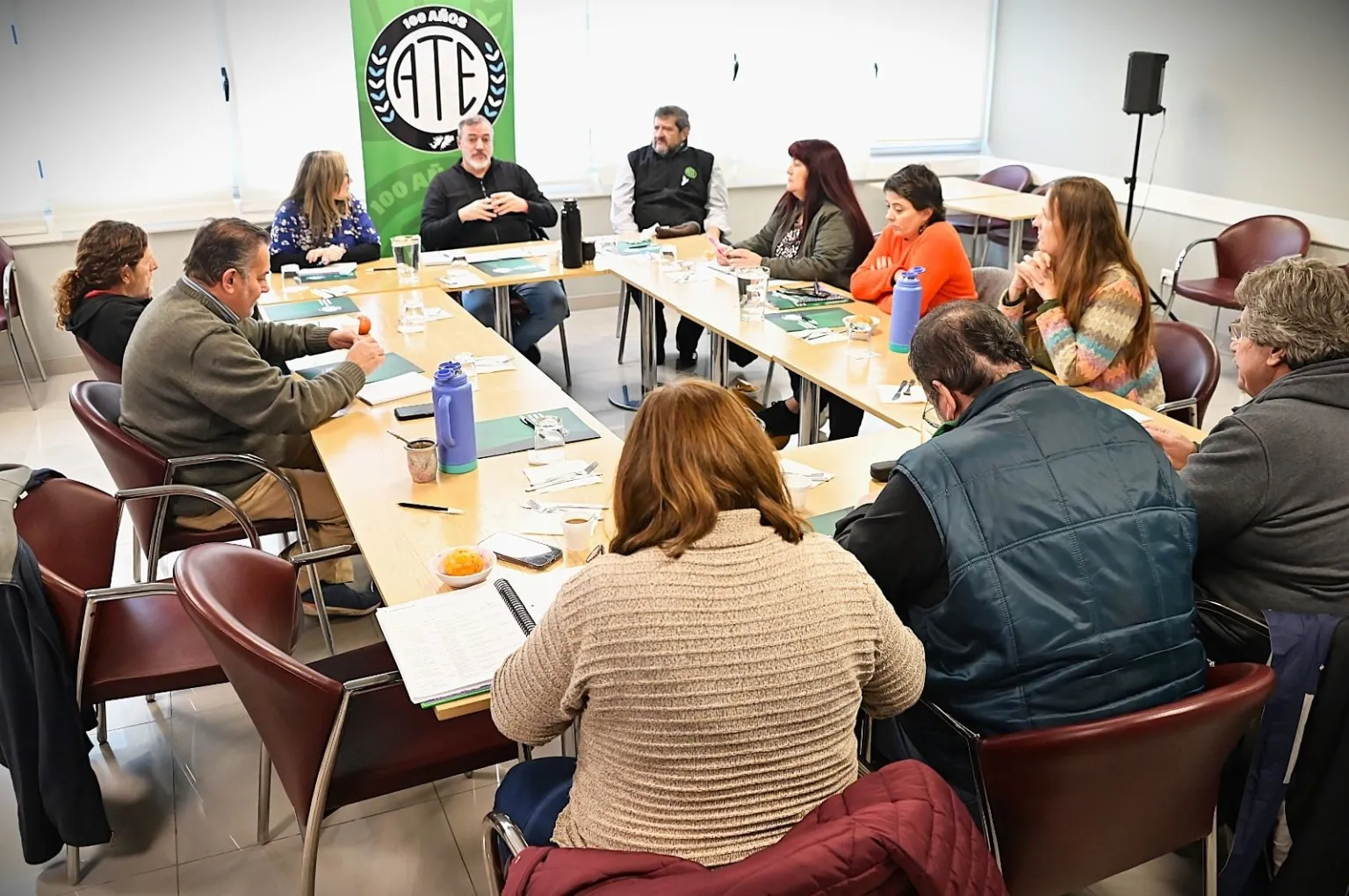 La Asociación de Trabajadores del Estado (ATE) anunció el estado de asamblea permanente en toda la administración pública