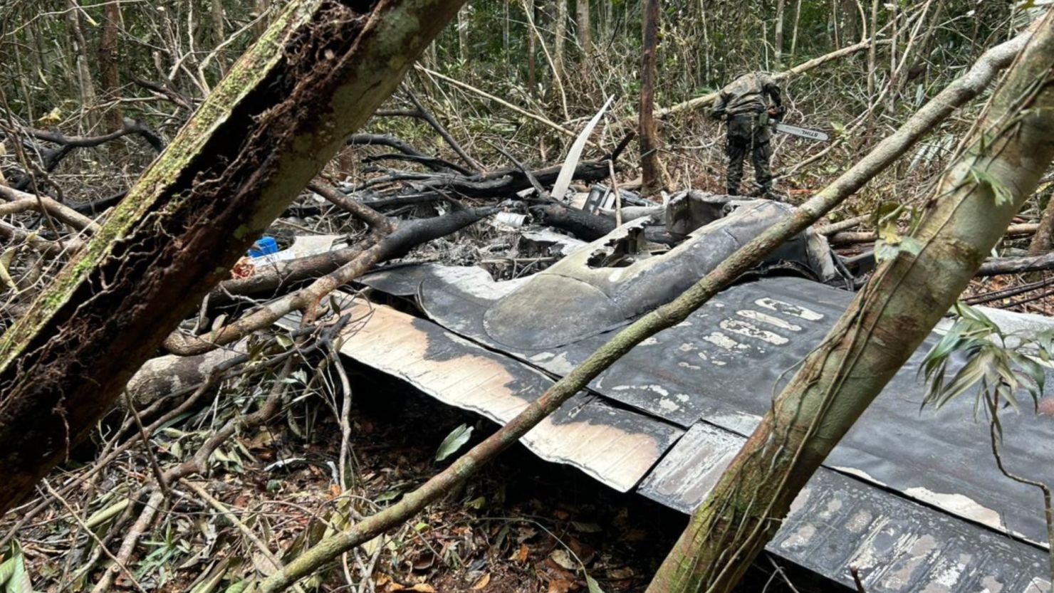 Avión con drogas