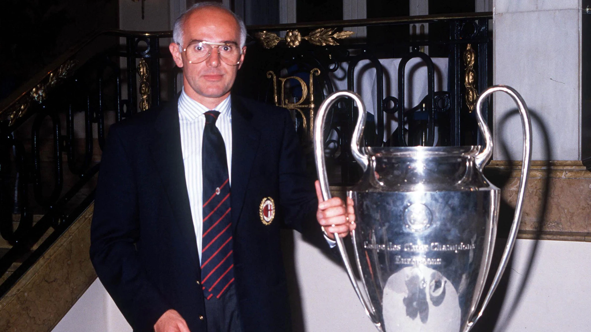 Arrigo Sacchi DT del Milan