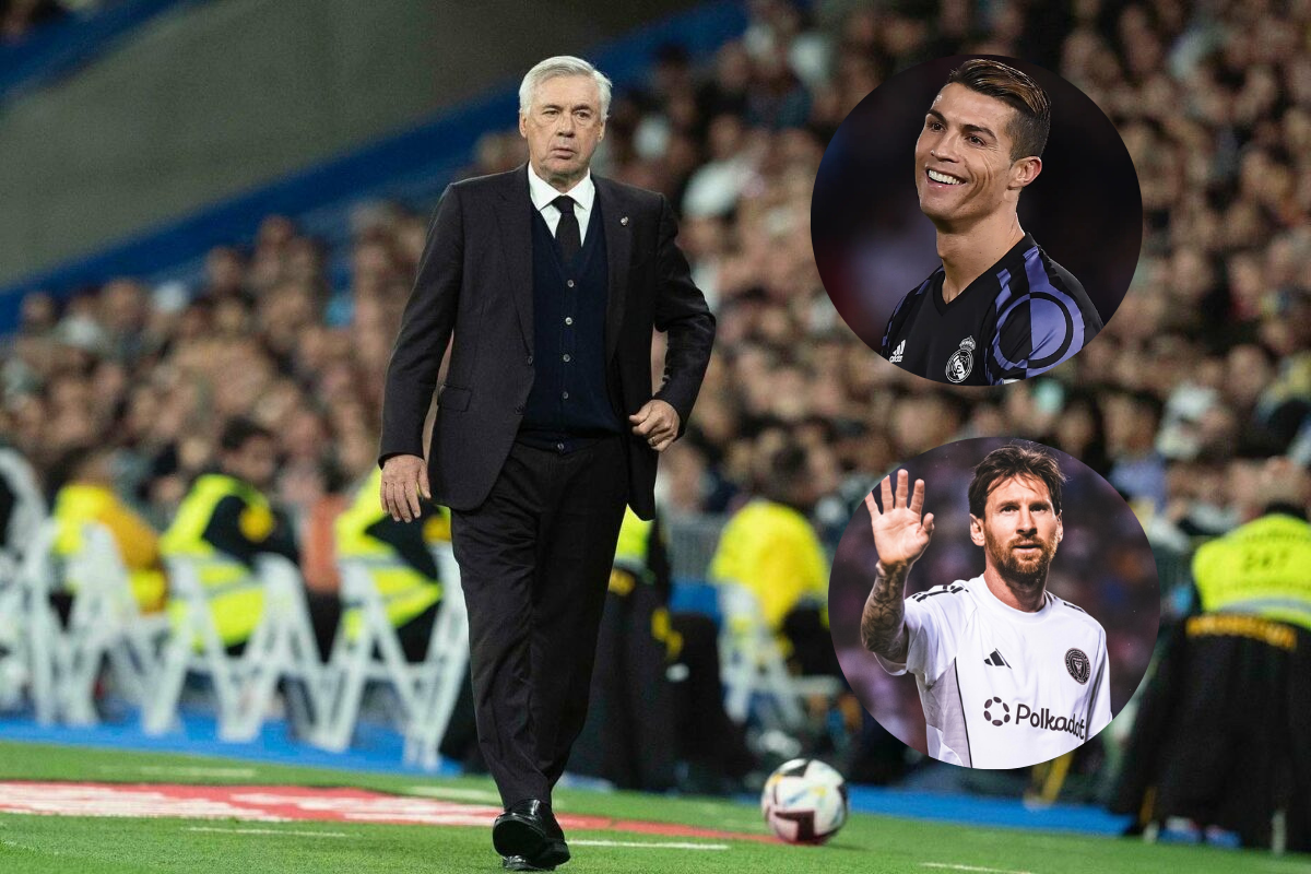 Cristiano Ronaldo o Messi. Ancelotti lo aclara