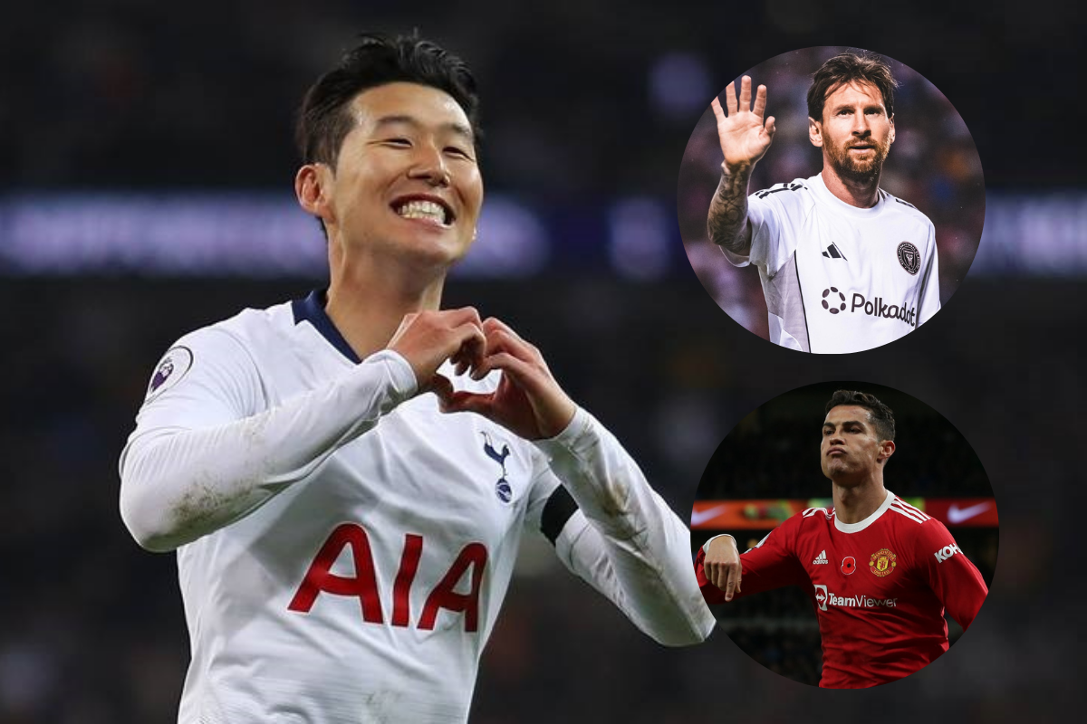 Cristiano Ronaldo o Messi por Heung-Min Son