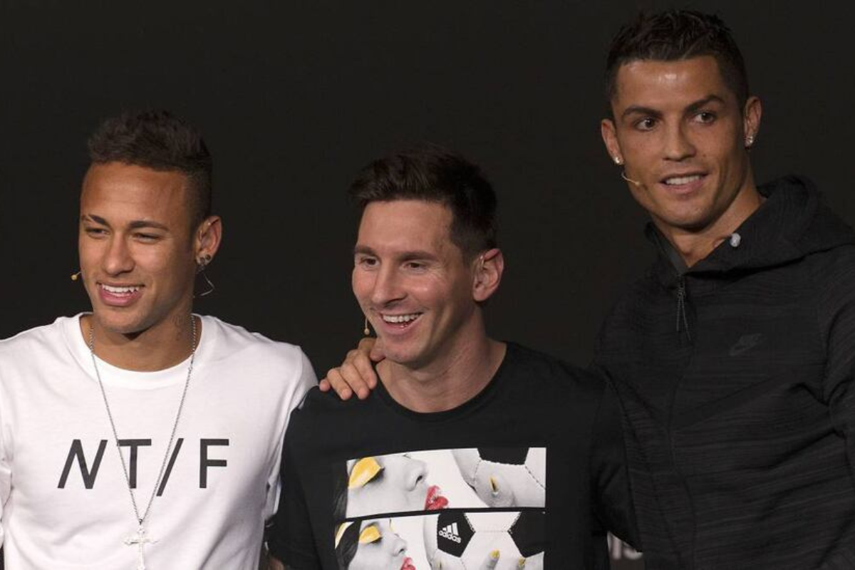 Messi, Cristiano y Neymar