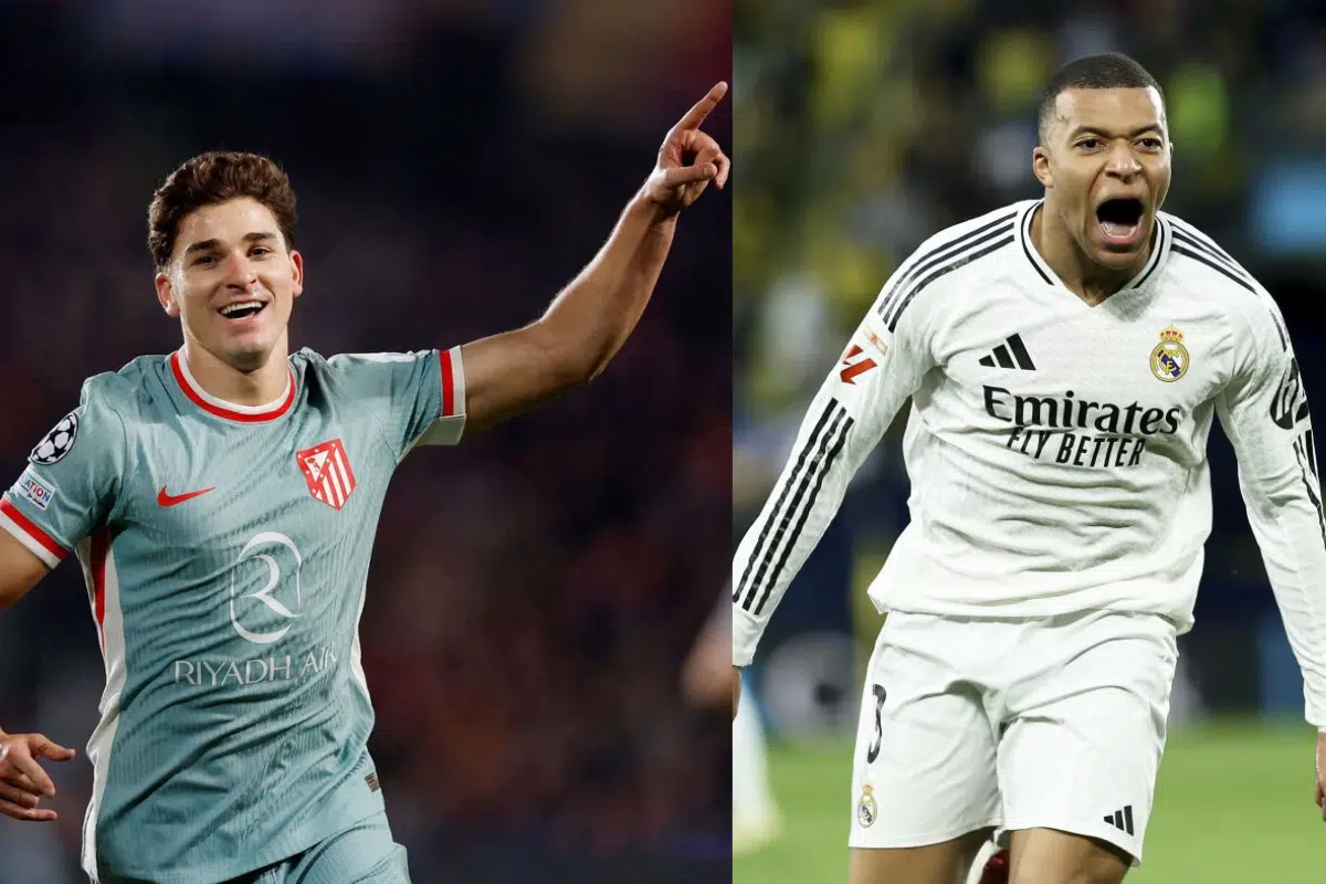 Julián Álvarez y Mbappé