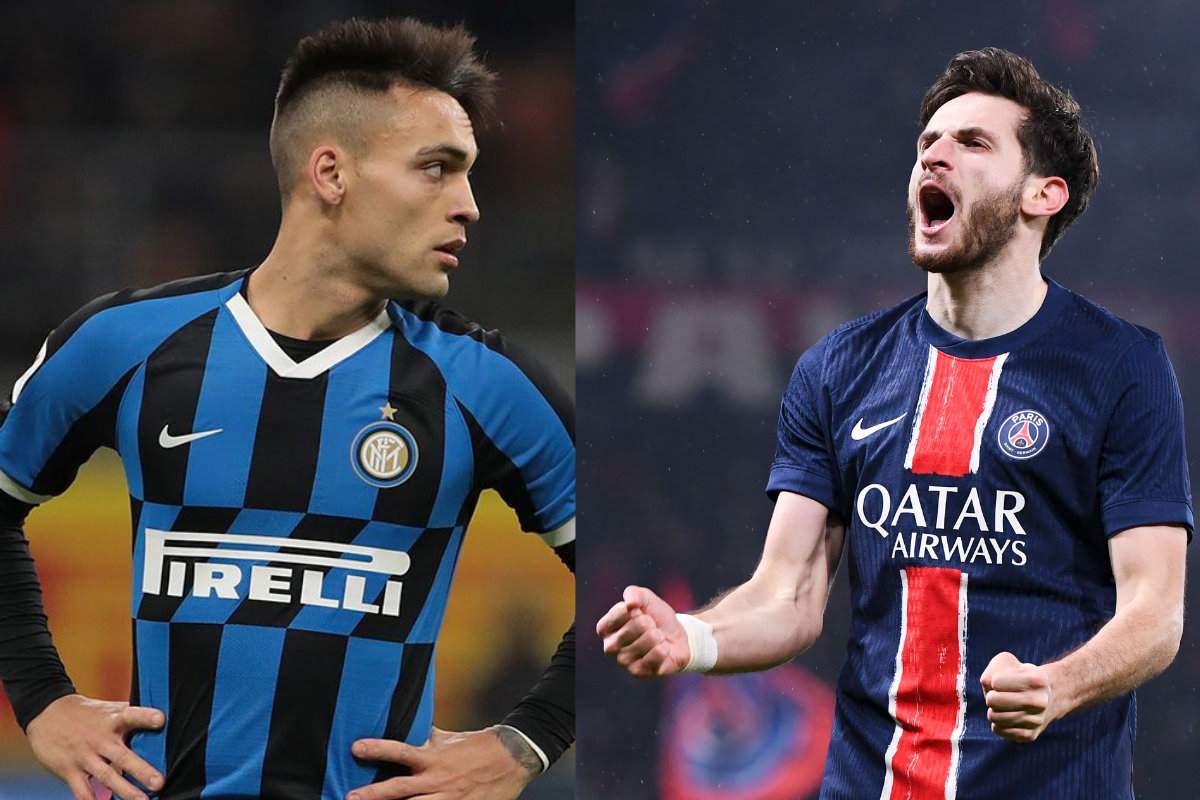 Lautaro Martínez y Kvaratskhelia
