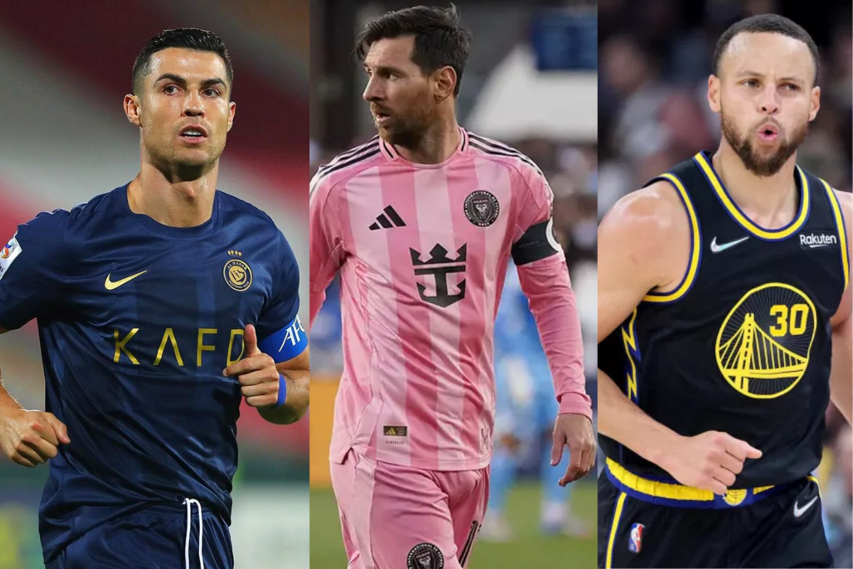 Cristiano Ronaldo, Messi y Curry