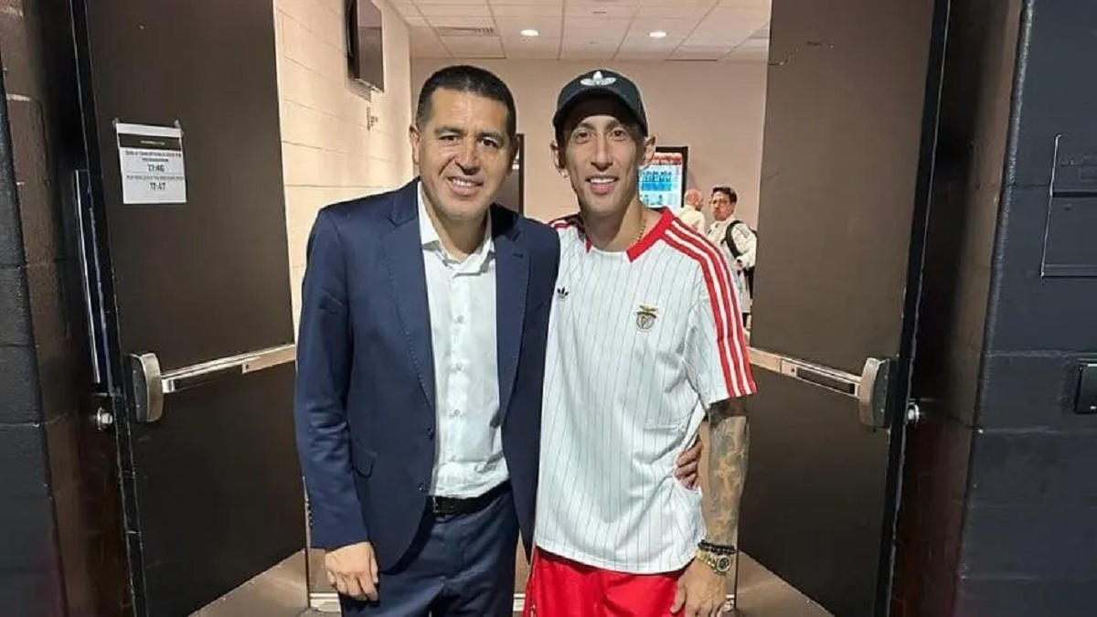 Angel Di Maria y Riquelme