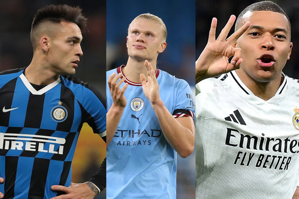 Lautaro, Haaland y Mbappé