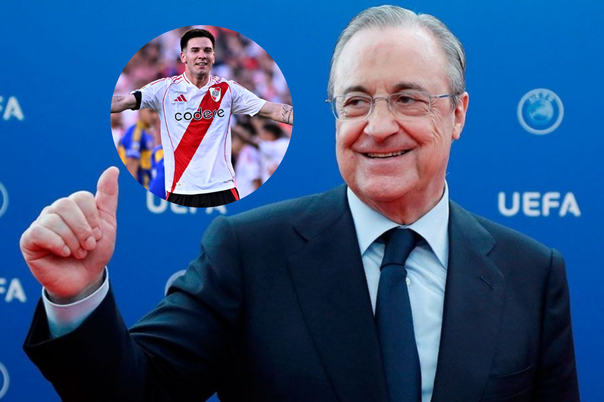 Florentino Pérez sobre Mastantuono