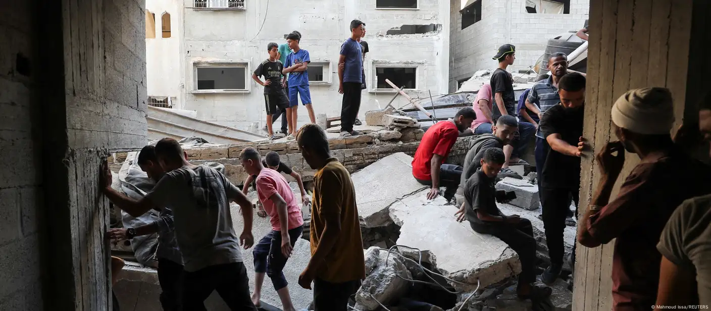 Bombardeos en Gaza