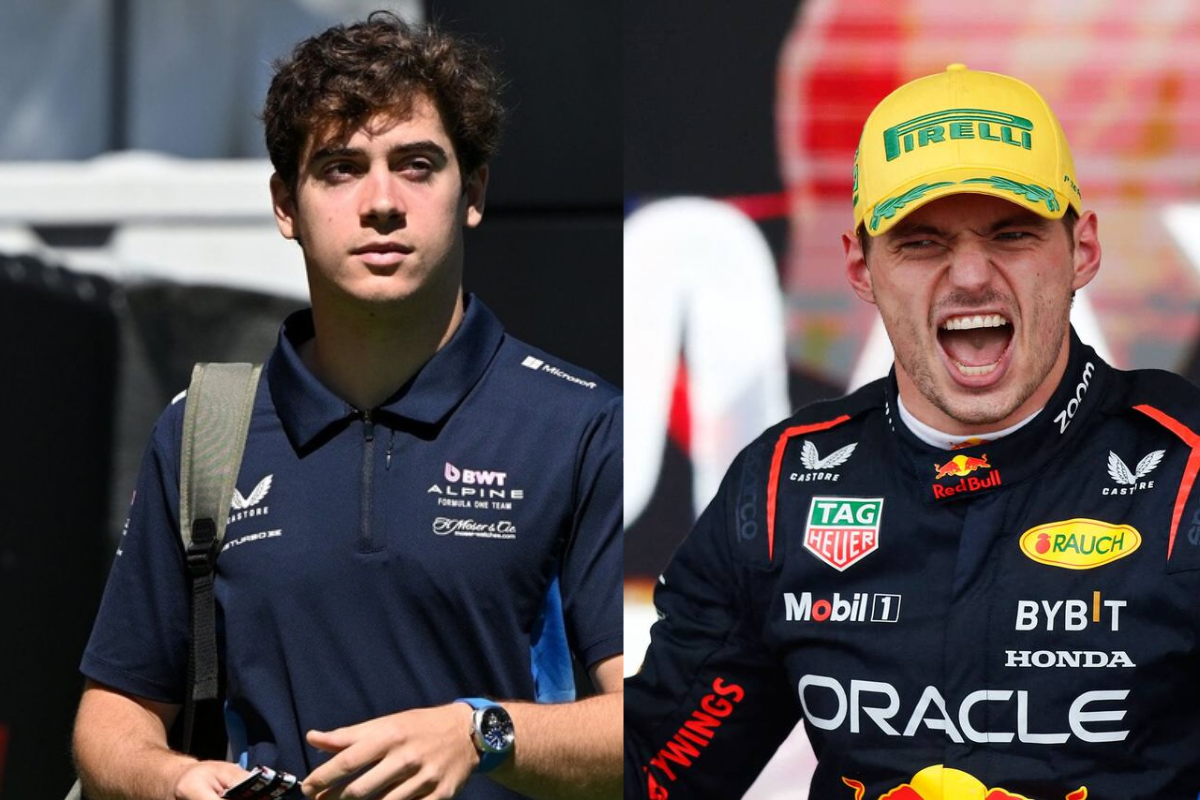 Colapinto y Verstappen