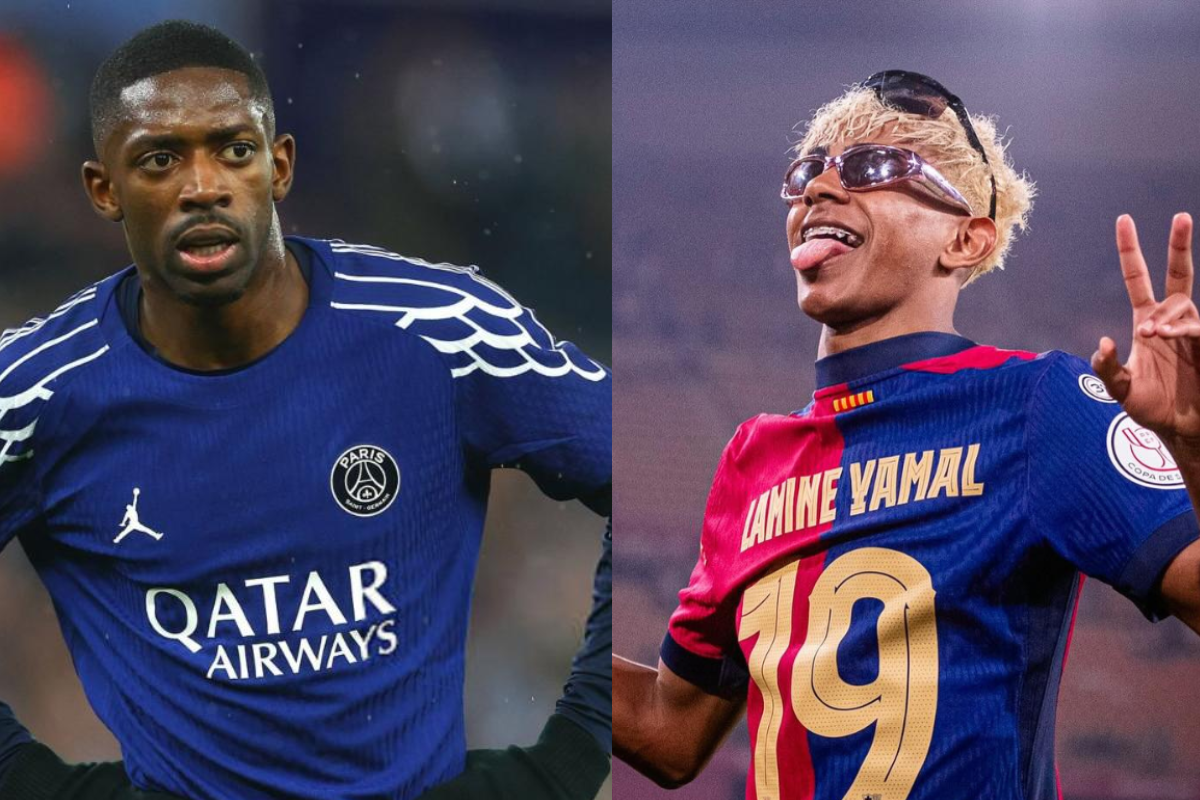 Dembelé y Lamine Yamal