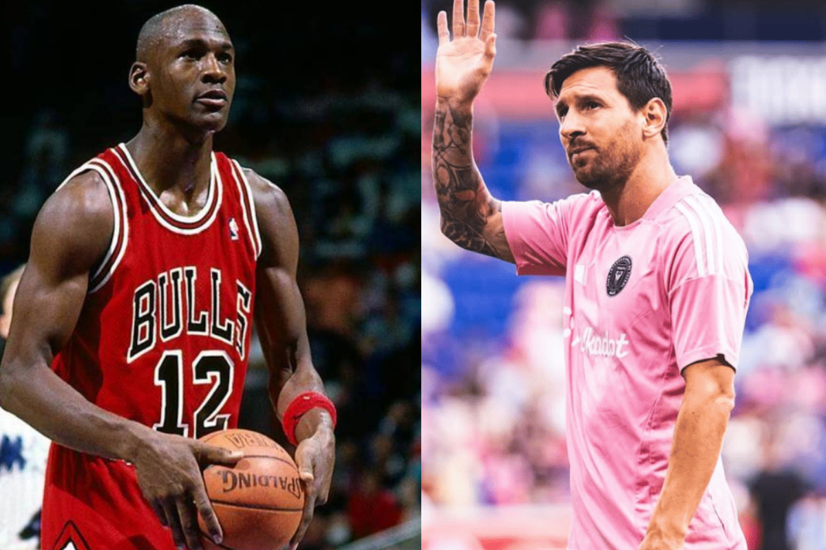 Jordan y Messi