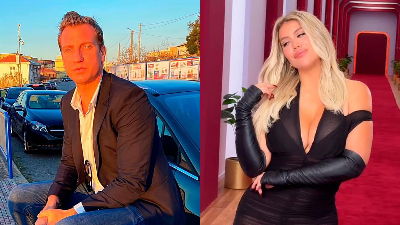 Maxi López y Wanda Nara