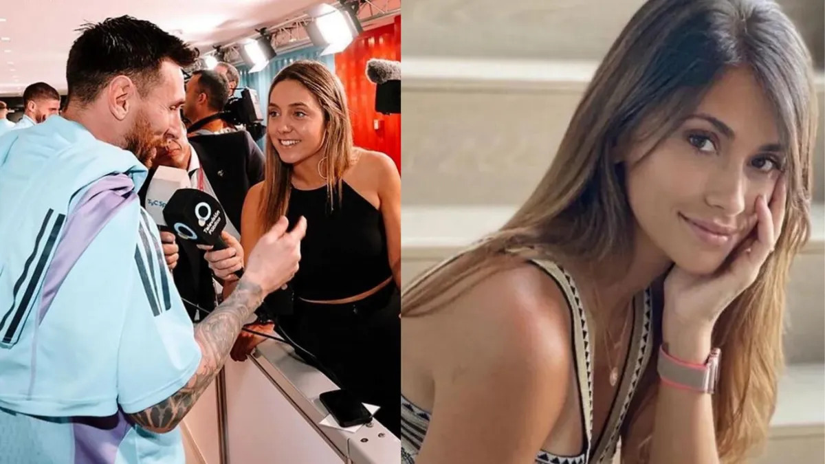 Antonella Roccuzzo y Sofía Martínez