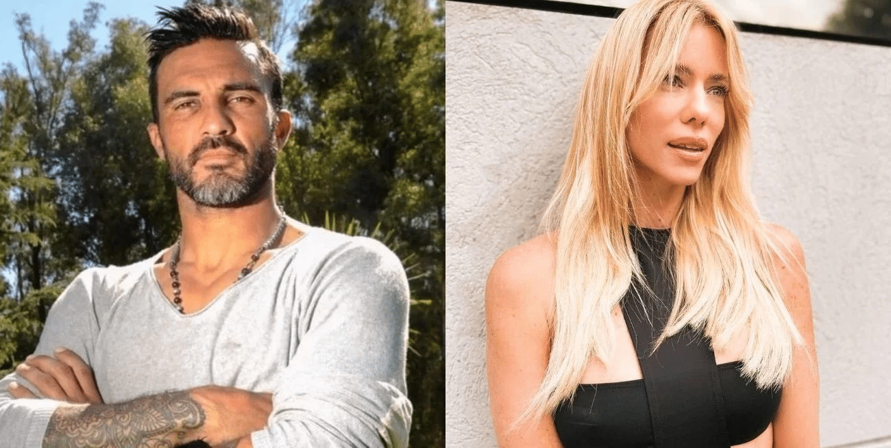 Fabián Cubero y Nicole Neumann.