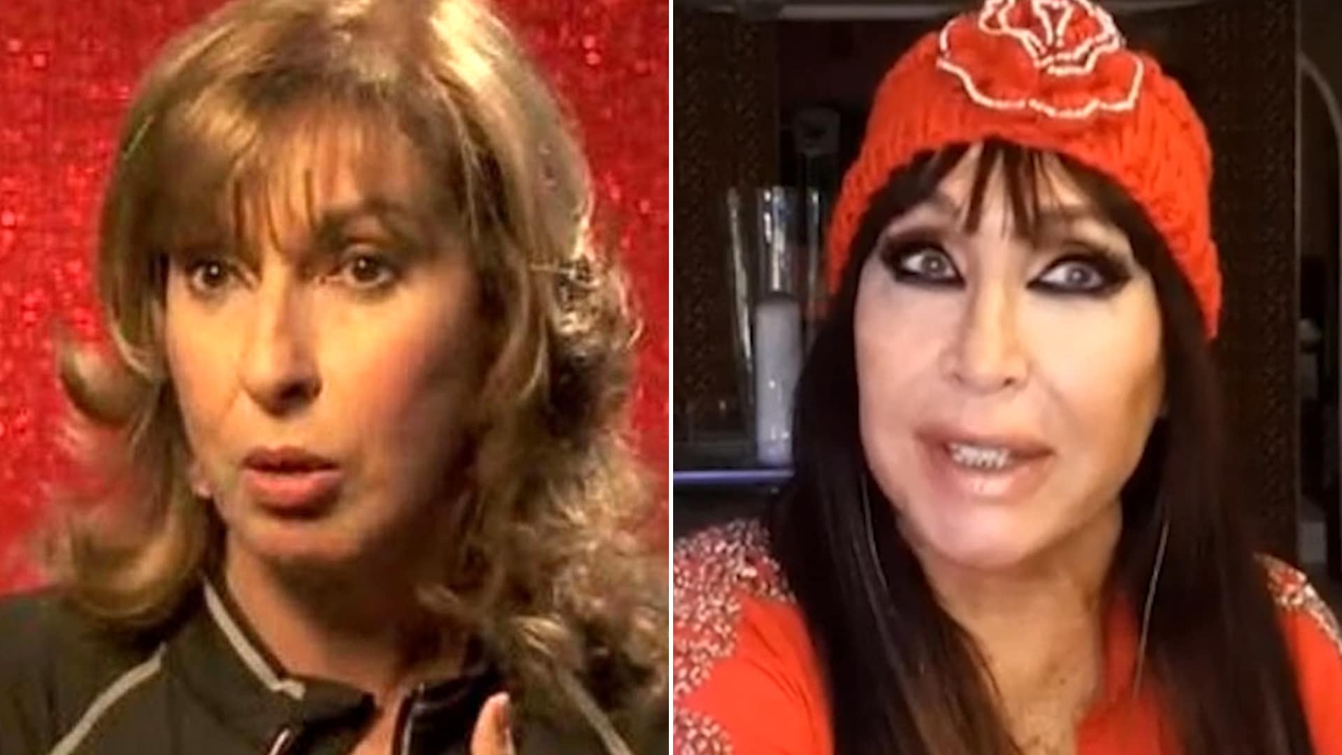 Georgina Barbarossa y Moria Casán