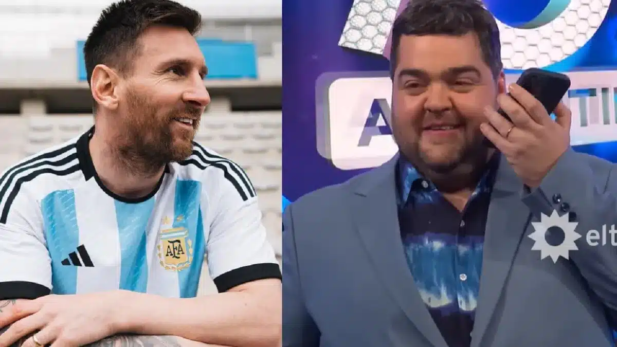 Lionel Messi y Darío Barassi